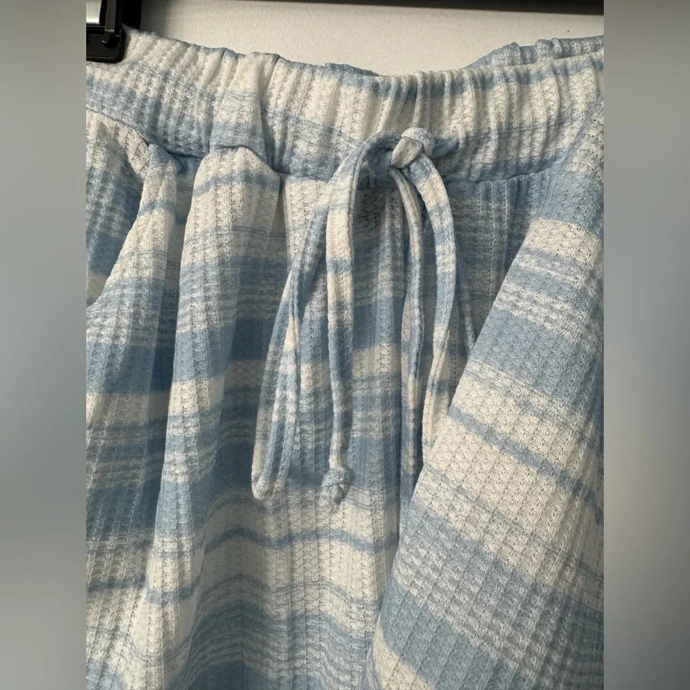 BoohooMAN Tall Slim Revere Abstract Textured Polo Short Set light blue-S